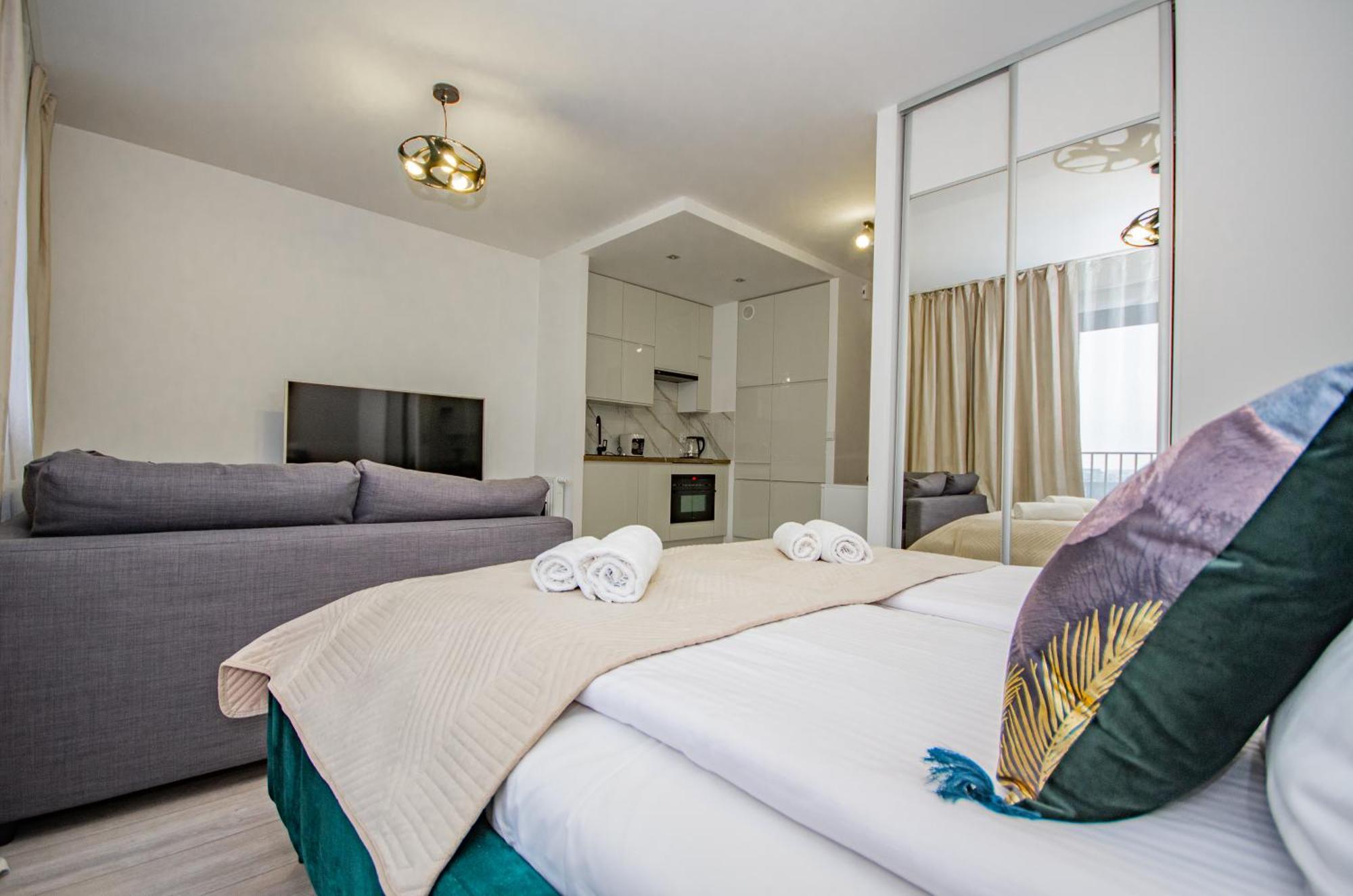 Inpoint Zablocie Modern Apartments For Work&Travel Cracovia Exterior foto